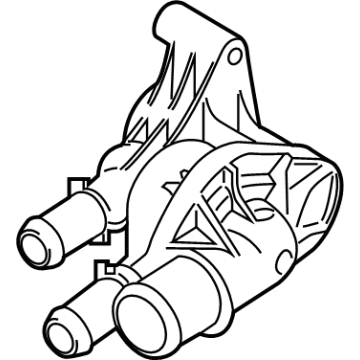 Ford GN1Z-8592-B Connection Water Outlet