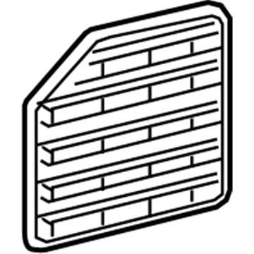 Lincoln FT4Z-61280B62-D Grille - Air Inlet