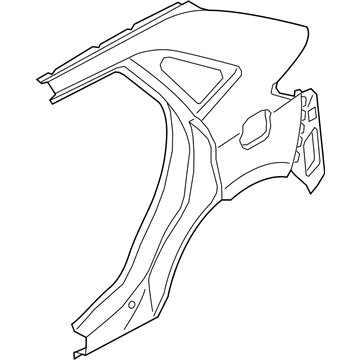 Lincoln FA1Z-5827840-A Panel - Body Side - Rear