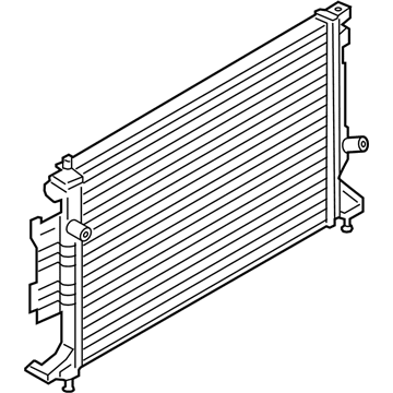 Ford EJ7Z-8005-C Radiator Assembly