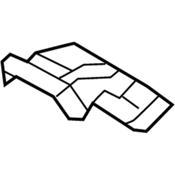 Ford 7L1Z-19C802-BA Duct Assembly - Heater Outlet Rear