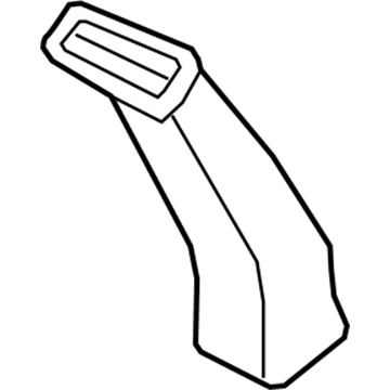 Ford 7L1Z-19C802-CA Duct Assembly - Heater Outlet Rear