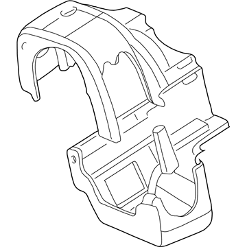 Lincoln 5L7Z-3530-BAA Shroud Assembly - Steering