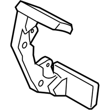 Lincoln 7L1Z-2B582-A Plate Assembly - Brake Back