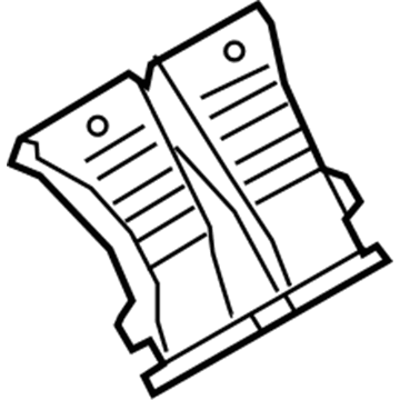 Lincoln EJ7Z-19B680-B Duct - Air Vent