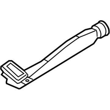 Lincoln EJ7Z-19E630-B Duct Assembly - Air Conditioner