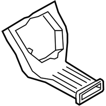 Lincoln EJ7Z-19B680-A Duct - Heater