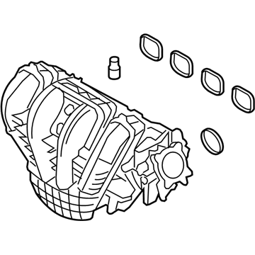Mercury 9E5Z-9424-C Manifold Assembly - Inlet
