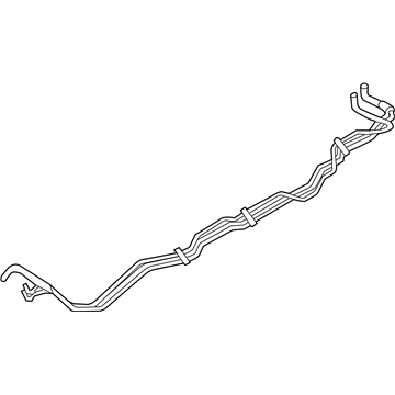 FL1Z-19867-K Ford A/C Line Illustration 1 of 1