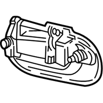Ford 5L1Z-7826604-AAPTM Handle Assembly - Door