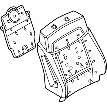 Ford PC3Z-1664810-B Pad - Seat Back