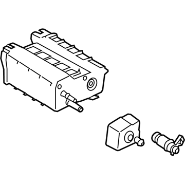 Ford D2BZ-9D653-C Cannister - Fuel Vapour Storage