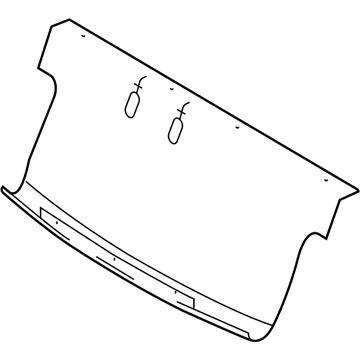 Ford BL3Z-8327-A Deflector