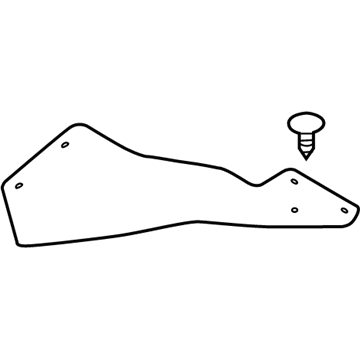 Ford AL3Z-74001A06-A Deflector Assembly - Roof Air