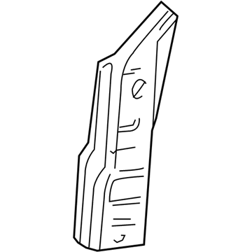 Lincoln F65Z-1522843-AA Reinforcement Assembly - Door Hinge