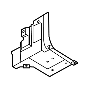 Ford MB3Z-5811250-A Extension - Rear Floor Panel - Side