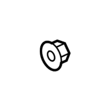 Ford -W700505-S300 Nut - Plastic
