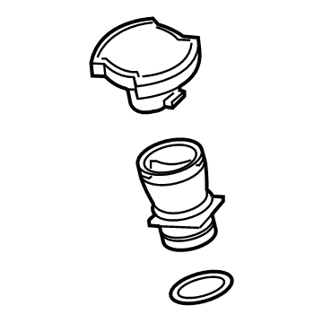 Ford AR7Z-6763-A Filler Cap AR7Z-6763-A Ford Filler Cap Illustration 1 of 1