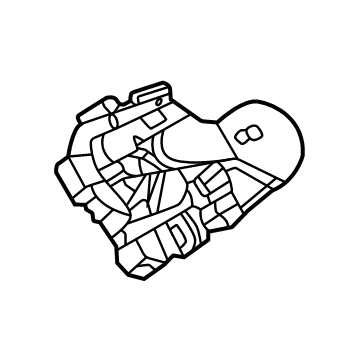 Ford M2DZ-17508-D Motor Assembly - Wiper M2DZ-17508-D Ford Motor Assembly - Wiper Illustration 1 of 1