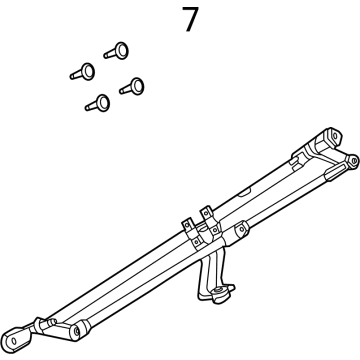Ford Bronco Wiper Linkage - M2DZ-17566-A