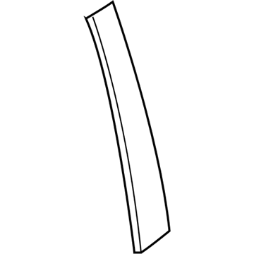 Ford 8S4Z-54255A34-AB Moulding - Door Window Frame