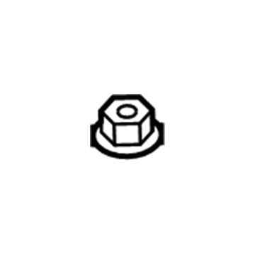 Mercury -W704723-S437 Nut - Adjusting Screw