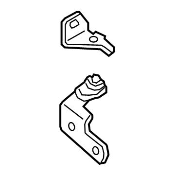 Ford JX7Z-5822810-A Hinge Assembly
