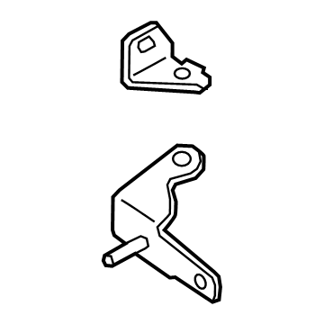 Ford H6BZ-5822801-A Hinge Assembly