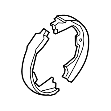 Ford 8C3Z-2648-B Kit - Brake Shoe And Lining