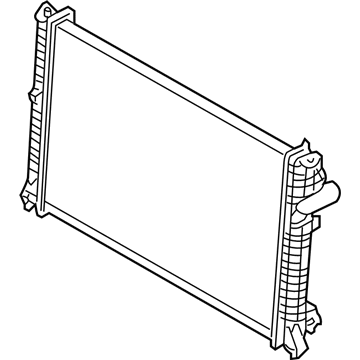 Mercury BE5Z-8005-F Radiator Assembly