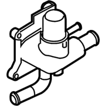 Mercury 6S4Z-8K556-A Adaptor - Water Outlet Connection