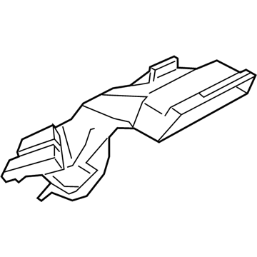 Ford LB5Z-19C680-AF Duct - Air