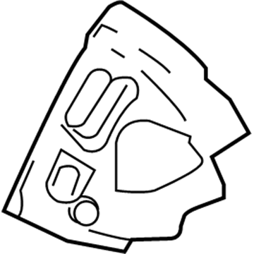 Mercury 7H6Z-16060-A Pad - Anti-Rattle