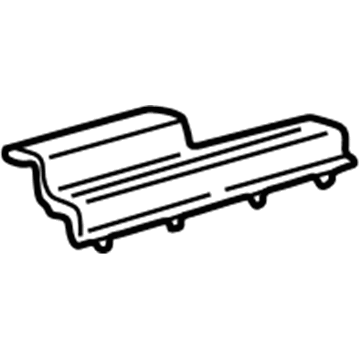 Lincoln 2C6Z1613228AAA Plate - Door Scuff