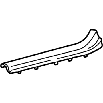 Lincoln 2C6Z-1613209-AAA Plate - Door Scuff