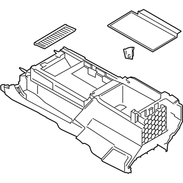 Ford F-150 Center Console Base - JL3Z-15045A36-AA