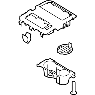 Ford FL3Z-1504567-AB Lower Panel FL3Z-1504567-AB Ford Lower Panel Illustration 1 of 1