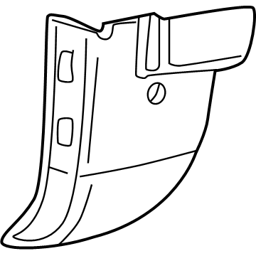 Mercury 1L2Z-7802344-AAA Panel - Cowl Side Trim