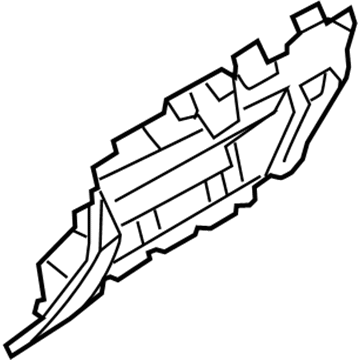 Lincoln DA5Z-5404338-AA Panel - Instrument