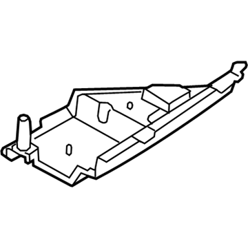 Lincoln BE9Z-74046A24-BA Insulator - Instrument Panel