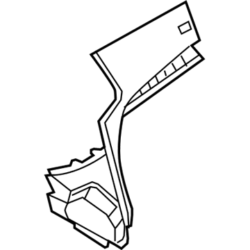 Lincoln DA5Z-54046A62-AA Moulding