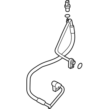 Ford S1PZ-19972-A Discharge Line