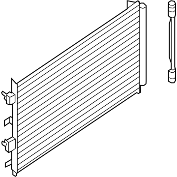 Ford LX6Z-19712-D Condenser Assembly