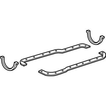 Ford D9AZ6781A Gasket Set - Oil Pan