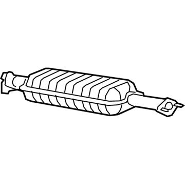 Mercury 5L8Z-5230-BA Muffler Assembly - Front