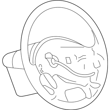Ford 8G1Z-3600-BC Wheel Assembly - Steering