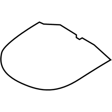 Ford 8A8Z-7445026-AA Cover Assembly - Spare Wheel Well