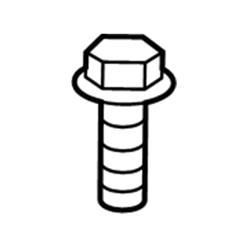 Ford DP5Z-6N958-A Retainer - Engine Cover - Fastener