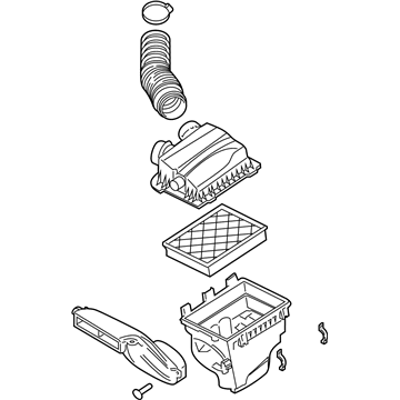 Lincoln HP5Z-9600-A Cleaner Assembly - Air