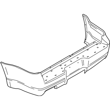 Ford Explorer Sport Trac Bumper Cover - 8A2Z-17K835-APTM